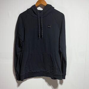 Under Armour Men's Dark Gray Hoodie fleece size XL